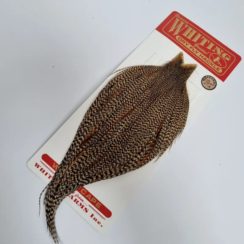 Whiting Bronze Grade Rooster Cape in CREE A